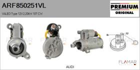 VALEO ARF850251VL - ARR NUEVO ORIG. VALEO Type 12V 2,20kW 10T CW