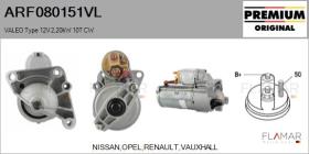 VALEO ARF080151VL - ARR NUEVO ORIG. VALEO Type 12V 2,20kW 10T CW