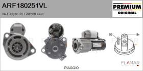 VALEO ARF180251VL - ARR NUEVO ORIG. VALEO Type 12V 9T CW