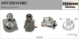 MOTORCRAFT ARF250141MC - ARR NUEVO ORIG. VISTEON Type 12V 2,00kW 13T