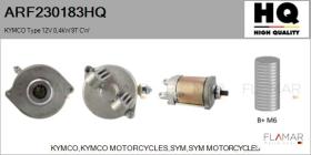 HQ ARF230183HQ - ARR NUEVO Type 12V 9T CW