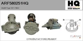 HQ ARF580251HQ - ARR NUEVO VALEO Type 12V