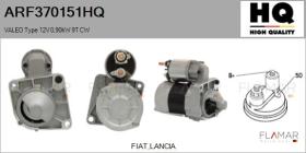 HQ ARF370151HQ - ARR NUEVO VALEO Type 12V 0,90kW 9T CW