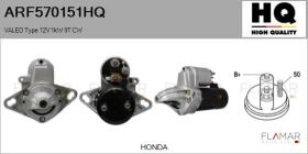 HQ ARF570151HQ - ARR NUEVO VALEO Type 12V 1,00kW 9T CW