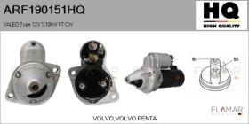 HQ ARF190151HQ - ARR NUEVO VALEO Type 12V 1,10kW 9T CW