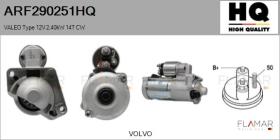 HQ ARF290251HQ - ARR NUEVO VALEO Type 12V 2,40kW 14T CW