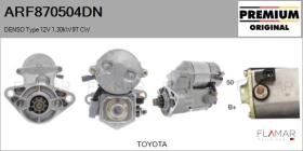 DENSO ARF870504DN - ARR OE New DENSO Type 12V
