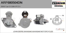 DENSO ARF680504DN - ARR OE New DENSO Type 12V
