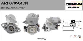 DENSO ARF670504DN - ARR OE New DENSO Type 12V