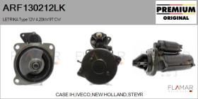 MAHLE ARF130212LK - ARR OE New LETRIKA Type 12V