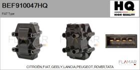 HQ BEF910047HQ - BOBINA ENCENDIDO FIAT