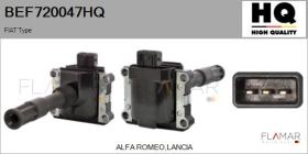 HQ BEF720047HQ - BOBINA ENCENDIDO FIAT