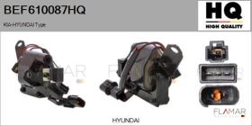 HQ BEF610087HQ - BOBINA ENCENDIDO KIA-HYUNDAI