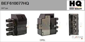HQ BEF610077HQ - BOBINA ENCENDIDO OPEL