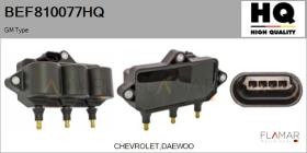 HQ BEF810077HQ - BOBINA ENCENDIDO OPEL