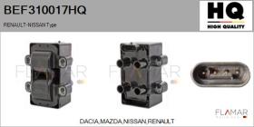 HQ BEF310017HQ - BOBINA ENCENDIDO RENAULT-NISSAN