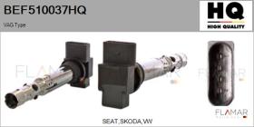 HQ BEF510037HQ - BOBINA ENCENDIDO VW