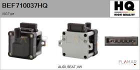 HQ BEF710037HQ - BOBINA ENCENDIDO VW
