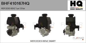 HQ BHF410167HQ - BOMBA de DA NUEVO MERCEDES-BENZ Type 120 bar