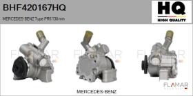 HQ BHF420167HQ - BOMBA de DA NUEVO MERCEDES-BENZ Type PR6 138 mm