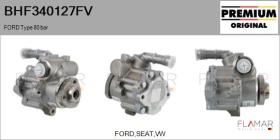 FORD-VOLVO-SAAB BHF340127FV - BOMBA de DA NUEVO ORIG. FORD Type 80 bar