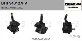 FORD-VOLVO-SAAB BHF940127FV - BOMBA de DA NUEVO ORIG. FORD Type PR5 115 mm 80 bar