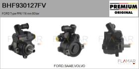 FORD-VOLVO-SAAB BHF930127FV - BOMBA de DA NUEVO ORIG. FORD Type PR6 116 mm 80 bar