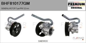 GM BHF810177GM - BOMBA de DA NUEVO ORIG. GENERAL MOTOR Type PR6 122 mm