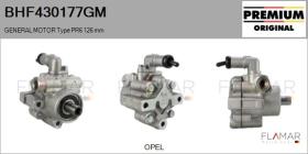 GM BHF430177GM - BOMBA de DA NUEVO ORIG. GENERAL MOTOR Type PR6 126 mm