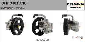 HYUNDAI-KIA BHF040187KH - BOMBA de DA NUEVO ORIG. HYUNDAI Type PR6 140 mm