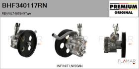 RENAULT NISSAN BHF340117RN - BOMBA de DA NUEVO ORIG. RENAULT Type