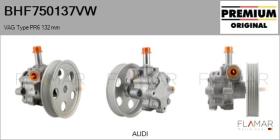 VW BHF750137VW - BOMBA de DA NUEVO ORIG. VAG Type PR6 132 mm