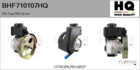HQ BHF710107HQ - BOMBA de DA NUEVO PSA Type PR6 132 mm