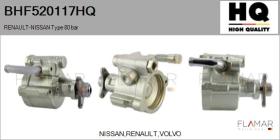 HQ BHF520117HQ - BOMBA de DA NUEVO RENAULT Type 80 bar