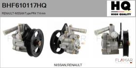 HQ BHF610117HQ - BOMBA de DA NUEVO RENAULT Type PR4 114 mm