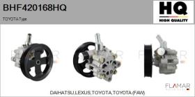 HQ BHF420168HQ - BOMBA de DA NUEVO TOYOTA Type