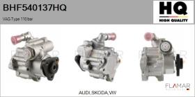 HQ BHF540137HQ - BOMBA de DA NUEVO VAG Type 110 bar