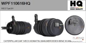 HQ WPF110616HQ - BOMBA LAVAPARABRISAS