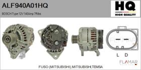 HQ ALF940A01HQ - BOSCH Type 12V 140Amp PFR7