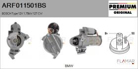 BOSCH ARF011501BS - BOSCH Type 12V 1,75kW 12T