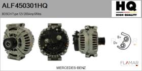HQ ALF450301HQ - BOSCH Type 12V 200Amp PFR6