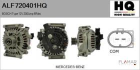 HQ ALF720401HQ - BOSCH Type 12V 200Amp PFR6