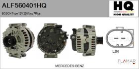 HQ ALF560401HQ - BOSCH Type 12V 220Amp PR7