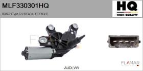 HQ MLF330301HQ - BOSCH Type 12V REAR LEFT/RIGHT