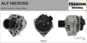 BOSCH ALF160701BS - BOSCH Type 24V 115Amp PR12