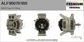 BOSCH ALF950701BS - BOSCH Type 24V 120Amp