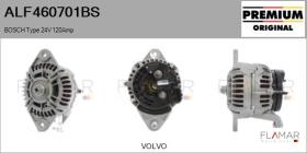 BOSCH ALF460701BS - BOSCH Type 24V 120Amp