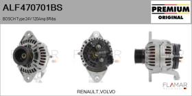 BOSCH ALF470701BS - BOSCH Type 24V 120Amp PR8