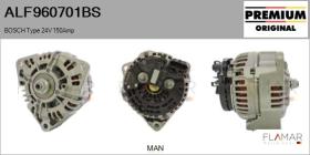 BOSCH ALF960701BS - BOSCH Type 24V 150Amp