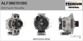 BOSCH ALF060701BS - BOSCH Type 24V 150Amp PR8